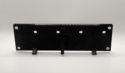 オリジナルフォトマグネット用フレーム（長方形・黒・卓上スタンド付き） - レンブランサ