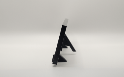 オリジナルフォトマグネット用フレーム（長方形・黒・卓上スタンド付き） - レンブランサ